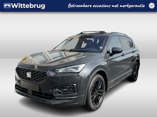 Seat Tarraco 1.5 TSI FR / AUTOMAAT/ PANO/ TREKHAAK/ MEMORYSEAT/ STUUR+STOELVERWARM.V+A/ PARK.SENSOR.V+A/ CAMERA/ ELEK.ACHTERKLEP/ DODEHOEK/ DCC/ FULL LINK/ ACC/ KEYLESS/ BEATS AUDIO/ DAB/ NAVI/ CLIMA/ LED/ 20'' LMV