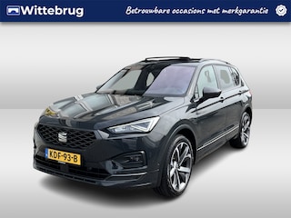 Seat Tarraco 1.5 TSI FR / AUTOMAAT/ PANO/ TREKHAAK/ MEMORYSEAT/ STUUR+STOELVERWARM.V+A/ PARK.SENSOR.V+A/ CAMERA/ ELEK.ACHTERKLEP/ DODEHOEK/ DCC/ FULL LINK/ ACC/ KEYLESS/ BEATS AUDIO/ DAB/ NAVI/ CLIMA/ LED/ 20'' LMV
