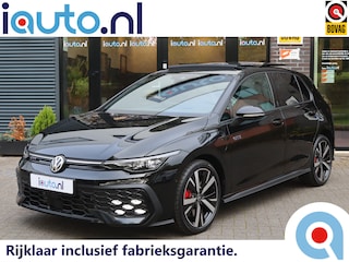 Volkswagen Golf 1.5 eHybrid 272pk GTE Black Style Pano/Leder/IQ.Light/camera/Head-up/DCC/Keyless/Dodehoek/Elek. stoel+mem/Trekhaak wegkl.
