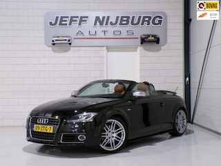 Audi TT Roadster 2.0 TFSI S-Line Cognac-Leer Stoelverwarming Garantie 19"Velgen Bluetooth Xenon DAB Parkeersensoren Cruise-control