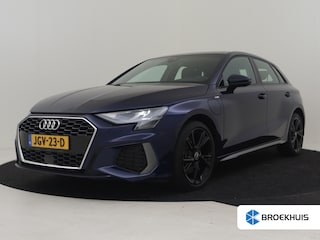 Audi A3 Sportback 40 TFSI e Advanced S-Line l SOH 92% l Lederen bekleding l Digital Dash l Stoelverwarming l 18" l Sensoren voor en achter l Full Map Navigatie