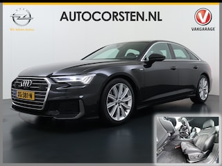 Audi A6 Limousine 50TDI Quattro Hybrid S-Line Sport Adap.Cruise 360°Camera Bang&Olufsen® Navi Ecc Elek.Stoelen+Memory Virtual Cockpit Apple Carplay Android Auto DAB Stoelverwarming Matrix-Led Dynamisch Achterlicht Lmv Origineel Nederlandse Auto