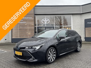 Toyota Corolla Touring Sports 1.8 HYBRID TEAM-NL HALF-LEDER STOELVERW. 17"LM-VELGEN AD-CRUISE CAMERA NL-AUTO