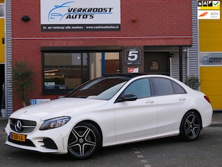 Mercedes-Benz C-klasse 180 Business Solution AMG.pano.leder.360.cam