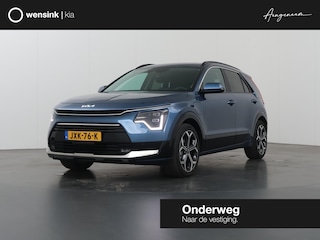 Kia Niro 1.6 GDi PHEV DynamicPlusLine Edition | 18” lichtmetalen velgen | Elektrisch verstelbare bestuurdersstoel | Stoel/Stuurwielverwarming | LED Koplampen | Elektrisch bedienbare achterklep |