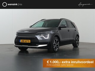 Kia Niro 1.6 GDi PHEV DynamicPlusLine Edition | 18” lichtmetalen velgen | Elektrisch verstelbare bestuurdersstoel | Stoel/Stuurwielverwarming | LED Koplampen | Elektrisch bedienbare achterklep |