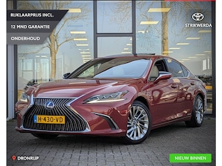Lexus ES 300h President Line | Stoelverw. en koeling | Stuurverw. | HUD | Mark & Levinson | 360° camera | Pano