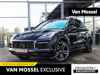 Porsche Cayenne 3.0 E-Hybrid Platinum Edition | SPORTDESIGN | SPORTCHRONO | MOONLIGHTBLUE | ELEKTR. TREKHAAK | SOFTCLOSE | ADAPTIVE CRUISE CONTROL | HEAD-UP | BOSE | 22 INCH | PASM LUCHTVERING | PANORAMA/SCHUIF-KANTELDAK | 18-WEG STOELEN |