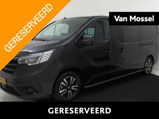 Renault Trafic 2.0 Blue dCi 170 T29 L2H1 Extra DC Limited Edition | Vol Leder | Side Bars | Black Pack | 1e Eig.