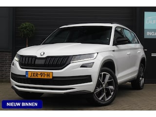 Skoda Kodiaq 2.0 TSI 4x4 Sportline Business | Panoramadak | Trekhaak | stuur en stoelverwarming | Bomvol