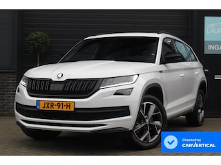 Skoda Kodiaq 2.0 TSI 4x4 Sportline Business | Panoramadak | Trekhaak | stuur en stoelverwarming | Bomvol