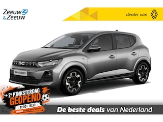 Dacia Sandero 1.2 Eco-G 120 journey uit voorraad leverbaar met € 1.500,- korting en Gratis 7 jaar garantie tot 140.000km | 1,9% Actiefinanciering i.c.m. Dacia 50/50 Deal | Pack Winter+ | Pack Nav+ | Pack driving |