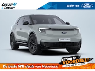 Ford Explorer Collection Extended Range RWD 79 kWh | €1.500.- korting | 0,99% rente | Trekhaak | 20'' lichtmetalen velgen | Vanaf nu te bestellen