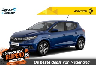 Dacia Sandero TCe 100 Expression uit voorraad met € 1.500,- korting en Gratis 7 jaar garantie tot 140.000km | 1,9% Actiefinanciering i.c.m. Dacia 50/50 Deal | Pack Winter |
