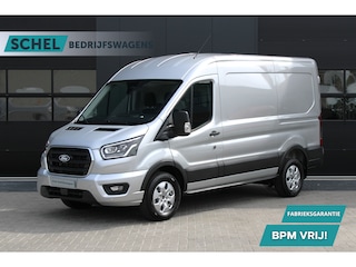 Ford Transit 350 2.0 TDCI L2H2 Limited 165pk - Adaptive Cruise - Xenon - Navi - Blind Spot - 360 camera - Rijklaar