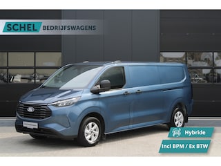 Ford Transit Custom 320 2.5 PHEV L2H1 Trend 232pk - 5 jaar GARANTIE - 2x Schuifdeur - Adaptive Cruise - Blind Spot - Navigatie - Camera - Verwarmd Stuur - Rijklaar