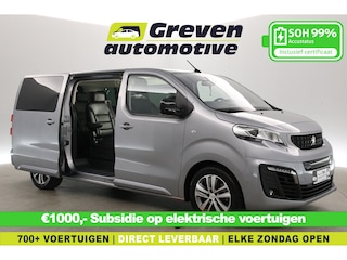 Peugeot Traveller Allure L3H1 75 kWh | Snelladen | SOH 99% | VIP Shuttle | 7 Zits | Clima | Cruise | Camera | Carplay | 2xSchuifdeur | Navi