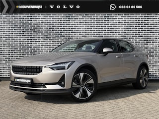 Polestar 2 Standard Range Single Motor 69 kWh | Pilot pack | Adaptive cruise control | 360 graden camera | Stoelverwarming | Dode hoek detectie | Keyless | LED koplampen | LED mistlampen | Elektrische achterklep | Google Maps navigatie | Apple Carplay / Android Auto |