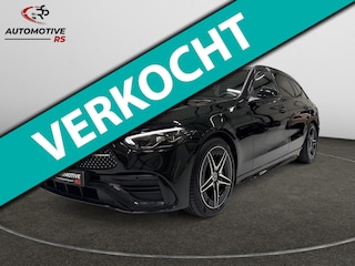 Mercedes-Benz C-klasse Estate 180 AMG Line Trekhaak Navi Leer Camera Nightpack Ambient Elekt. achterklep PTS