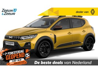 Dacia Sandero Stepway TCe 110 limited edition 2X UIT VOORRAAD LEVERBAAR !! met € 1.500,- korting en gratis 7 jaar garantie tot 140.000km | 1,9% Actiefinanciering i.c.m. Dacia 50/50 Deal |