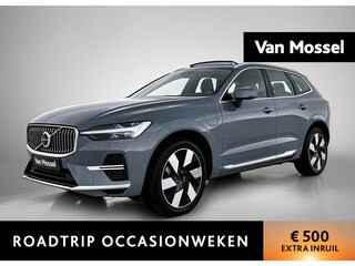 Volvo XC60 2.0 T8 Plug-in hybrid AWD Ultimate Bright | ACHTERUITRIJCAMERA | PANORAMADAK | LEDER INTERIEUR | HARMAN & KARDON AUDIO |  STOEL/STUURVERWARMING | APPLE CARPLAY | PARKEERSENSOREN | CLIMATE CONTROL |