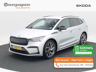Skoda Enyaq iV 60 180 Pk Sportline | Stoel/Stuur Verwarming | Camera | Climatronic | Adaptive Cruise | Full LED | 20 Inch | 125.515 Km !!