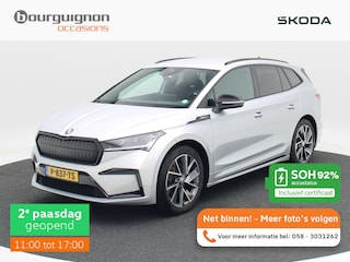 Skoda Enyaq iV 60 180 Pk Sportline | Stoel/Stuur Verwarming | Camera | Climatronic | Adaptive Cruise | Full LED | 20 Inch | 125.515 Km !!
