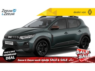 Dacia Sandero Stepway TCe 110 limited edition Uit voorraad leverbaar met € 1.500,- korting en gratis 7 jaar garantie tot 140.000km | 1,9% Actiefinanciering i.c.m. Dacia 50/50 Deal |