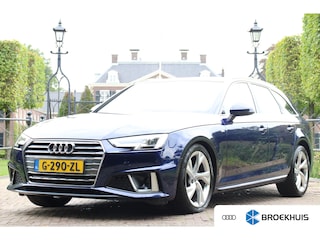 Audi A4 Avant 40 TFSI 190PK SPORT S-LINE | NL-AUTO! | DEALER OH! | LEDER / ALCANTARA | ALL-SEASON BANDEN | LED | NAVI | CLIMA | CRUISE | PARKEERSENSOREN | PRACHTIGE STAAT!