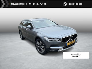 Volvo V90 2.0 T5 AWD | Trekhaak 2400kg | Stoel- en stuurverwarming | Standkachel | Adaptive cruise control | Verwarmbare achterbank | Actieve LED koplampen | Gelamineerde zijruiten | Navigatie | Apple Carplay / Android Auto | DAB+ radio | Achteruitrijcamera | Parkeersensoren voor + achter | Dode hoek detectie BLIS |