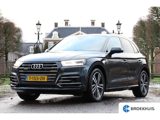 Audi Q5 55 TFSI e quattro Competition | EL. TREKHAAK 1750KG | ADAPTIVE CRUISE | MASSAGE MEMORY SEATS SPORT | 20" LMV | STOELVERWARMING V+A | CAMERA | PARK SENS V+A | FULL LED | DODE HOEK SENS | ELEKTRISCHE ACHTERKLEP | S-LINE EXT | PRACHTIGE STAAT!!