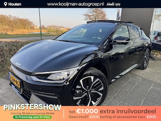 Kia EV6 GT-Line 77.4 kWh Eerste Eigenaar, Afneembare Trekhaak, Alarmsysteem, Dealeronderhouden, BTW-auto, Enz...