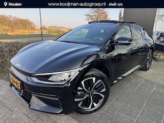Kia EV6 GT-Line 77.4 kWh Eerste Eigenaar, Afneembare Trekhaak, Alarmsysteem, Dealeronderhouden, BTW-auto, Enz...
