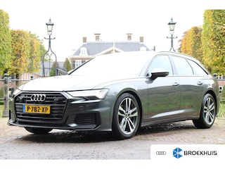 Audi A6 Avant 40 TFSI S-LINE NL-AUTO! | 1 EIGENAAR! | ADAPTIVE CRUISE | LEDER / STOF | CAMERA | ALL-SEASON | NAVI | CLIMA | FULL LED | ELEKTR. ACHTERKLEP | PARK SENS V+A | PRACHTIGE STAAT!