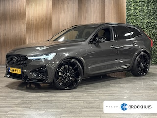 Volvo XC60 T8 AWD Recharge Ultimate Dark Heico volledig+Polestar en Vol! | Luchtvering | Bowers & Wilkins | Trekhaak | 360° Camera | 22 inch | 455pk | Head-Up Display | Adaptieve Cruise Control | Stoelverwarming voor+achter | Stuurwielverwarming | Full LED Meesturende koplampen | Pilot Assist | BLIS Dode hoek Detectie | Schuifdak | Elektrische voorstoelen geheugen | Contour Stoelen | Zitting verlenging voorstoelen | Lederen dashboard | Google Infotainment | Keyless Drive | Parkeersensoren voor+achter | Privacy Glass | Elektrisch bedienbare achterklep | DAB Radio | Apple Carplay/Android Auto | Draadloos telefoon opladen | Voorverwarming met Volvo On Call App | Platinum Grey Metallic |