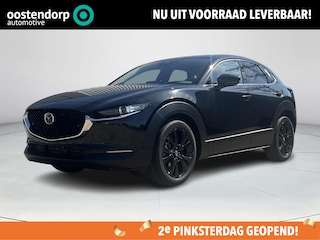 Mazda CX-30 2.5 e-SkyActiv-G M Hybrid Homura | Dodehoeksensoren | Draadloze Applecarplay en Android Auto | Adaptieve Cruise Control | Automaat |  18inch zwarte velgen | Achteruitrijcamera | Elektrische achterklep |