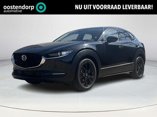 Mazda CX-30 2.5 e-SkyActiv-G M Hybrid Homura | Dodehoeksensoren | Draadloze Applecarplay en Android Auto | Adaptieve Cruise Control | Automaat |  18inch zwarte velgen | Achteruitrijcamera | Elektrische achterklep |