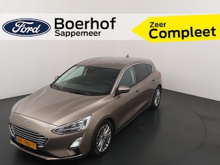 Ford Focus 125pk EcoBoost Titanium | Trekhaak | Winterpack | Adap. cruise | LED | Camera | 100% Dealer onderhouden |