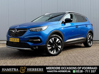 Opel Grandland X 1.2 Turbo Ultimate blauw automaat