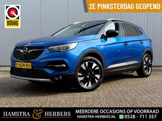 Opel Grandland X 1.2 Turbo Ultimate blauw automaat