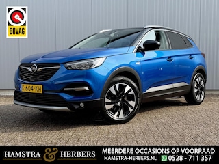 Opel Grandland X 1.2 Turbo Ultimate blauw automaat