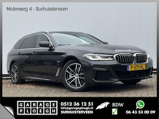 BMW 5-serie Touring 530e M-Sport Leer Memory Laser Adapt.Cr Sfeer PHEV Business Edition Plus Plug-in