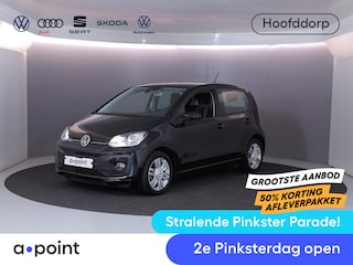 Volkswagen Up 1.0 BMT high up! 60pk| airco | Parksensors| 15' LM-velgen| navi via telefoon