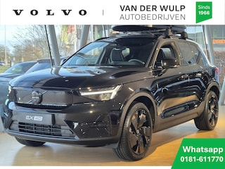 Volvo EX40 Extended Range 82kWh/252PK Ultra Black Edition | Schuifdak | BLI