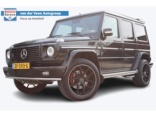 Mercedes-Benz G-klasse 55 AMG Kompressor | Uitgebreide historie | Stoelverwarming voor + achter | Stuurverwarming | Trekhaak | Memory seats | Suspension kit | Cruise control | Bluetooth | Climate control |