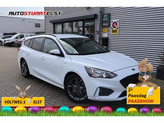 Ford Focus Wagon 1.0 EcoBoost Hybrid ST Line Business 1e Eigenaar | Volledig Onderh | NAP | BTW | WinterPack | Camera | Navi | Carplay | LED | Cruise | Keyless | PDC | Bots