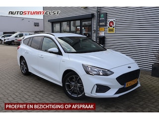 Ford Focus Wagon 1.0 EcoBoost Hybrid ST Line Business 1e Eigenaar | Volledig Onderh | NAP | BTW | WinterPack | Camera | Navi | Carplay | LED | Cruise | Keyless | PDC | Bots