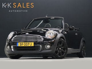 Mini Mini Cabrio 1.6 Pepper [VOL LEDER, STOELVERWARMING, PDC ACHTER, BLUETOOTH, CRUISE CONTROL, AIRCONDITIONING, ELEKTRISCH VERSTELBARE SPIEGELS, NIEUWSTAAT]