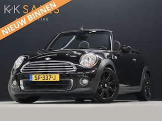 Mini Mini Cabrio 1.6 Pepper [VOL LEDER, STOELVERWARMING, PDC ACHTER, BLUETOOTH, CRUISE CONTROL, AIRCONDITIONING, ELEKTRISCH VERSTELBARE SPIEGELS, NIEUWSTAAT]