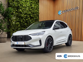 Ford Kuga 2.5 PHEV Broekhuis Black Sound Edition | Uniek! | Pano | Trekhaak | Verlaagd | Gordels in kleur | 21'' Vossen!